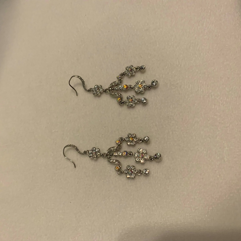 Chandelier Star Earrings